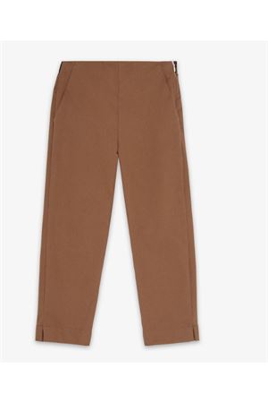 brown gabardine trousers FENDI KIDS | JFF273AOBCF1KE2